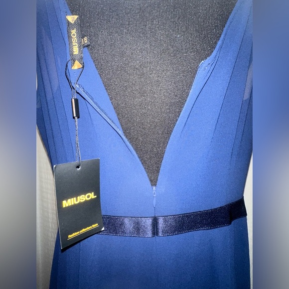 Miusol Navy Blue Evening Dress Size XXL - Picture 8 of 8